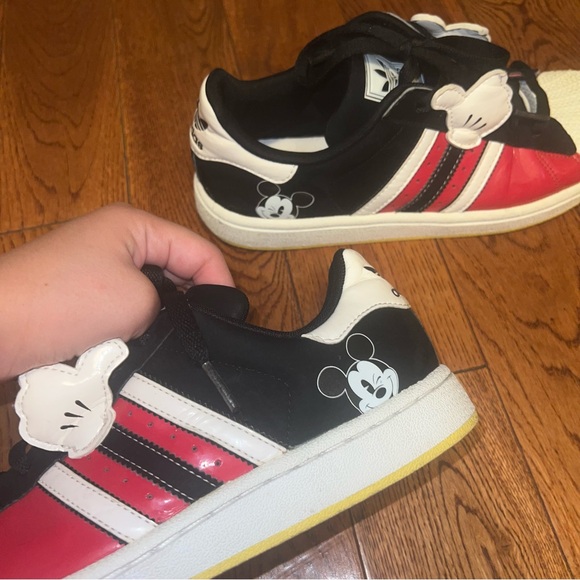 Adidas Monochrome Athletic Shoes - Picture 2 of 5